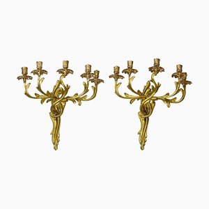 Bronze Sconces, Set of 2-WMV-1127007