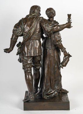 Bronze Sculpture attributed to E. Picault, 19th Century-WFS-2022263