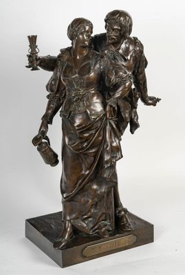 Bronze Sculpture attributed to E. Picault, 19th Century-WFS-2022263