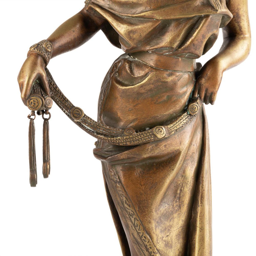 Bronze Sculpture attributed to Emmanuel Villanis, 19th Century