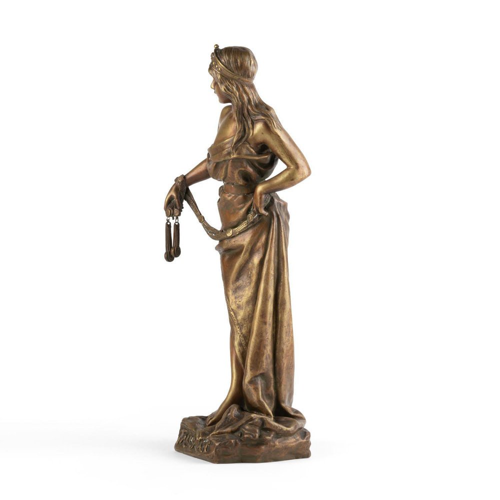 Bronze Sculpture attributed to Emmanuel Villanis, 19th Century