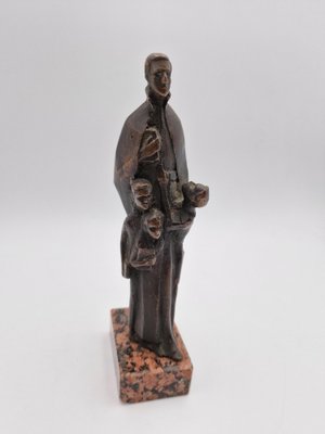 Bronze Sculpture of Teacher with Schoolchildren-RKF-1805287