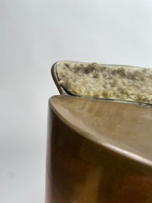 Bronze Sculpture Stool by Novello Finetti for Gavina, 1972-KKZ-1814215