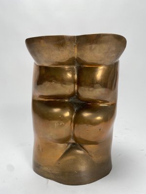 Bronze Sculpture Stool by Novello Finetti for Gavina, 1972-KKZ-1814215