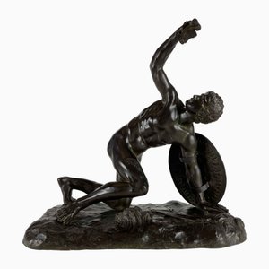 Bronze Statue of Gladiator, 1800s-TBU-2016665