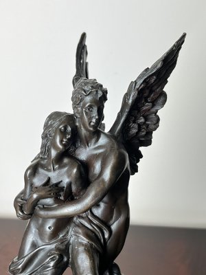 Bronze Statue of Love and Psyche, France, 1930s-YST-1773534