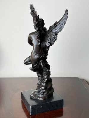 Bronze Statue of Love and Psyche, France, 1930s-YST-1773534