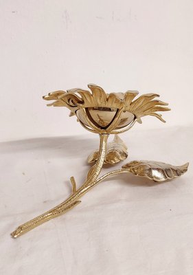 Bronze Sunflower Ashtray, Spain, 1950s-1960s-RGF-1757015