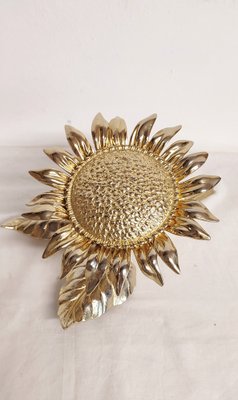 Bronze Sunflower Ashtray, Spain, 1950s-1960s-RGF-1757015