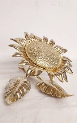 Bronze Sunflower Ashtray, Spain, 1950s-1960s-RGF-1757015