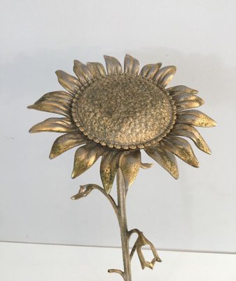 Bronze Sunflower, France, 1960s-BA-658552