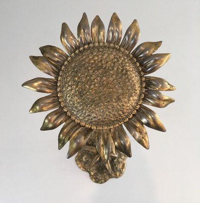 Bronze Sunflower, France, 1960s-BA-658552