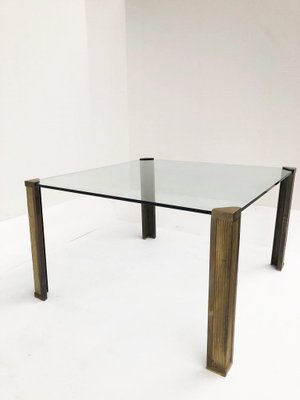 Bronze T14 Dining Table by Peter Ghyczy, 1970s-IRH-655882