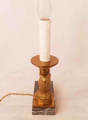 Bronze Table Lamp, 1950s-AWH-780785