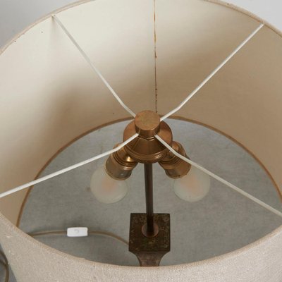 Bronze Table Lamp from Hansen, USA, 1960s-TWF-1817483