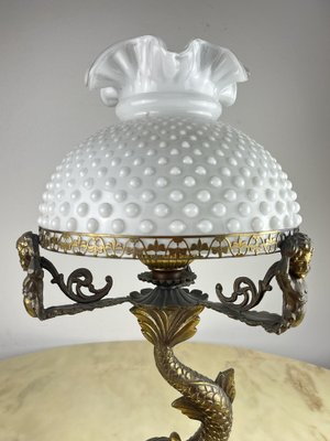 Bronze Table Lamp, Italy, 1950s-YST-1758257