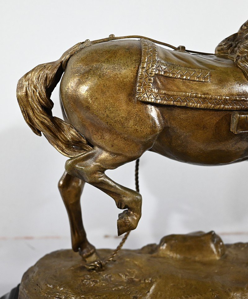 Bronze The Draft Horse by T. Gechter, 1841