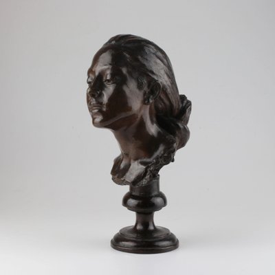 Bronze Woman Bust-WMV-1129354