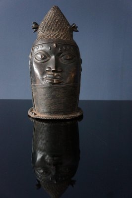 Bronze Yoruba Sculpture, 1950s-DKC-656785