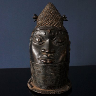 Bronze Yoruba Sculpture, 1950s-DKC-656785