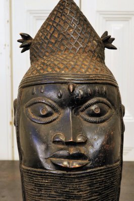 Bronze Yoruba Sculpture, 1950s-DKC-656785