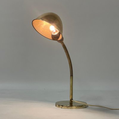 Bronzed Copper Model No. 15 Desk Lamp by H. Busquet for Hala, 1930s-ZT-1297597