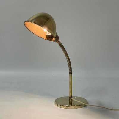 Bronzed Copper Model No. 15 Desk Lamp by H. Busquet for Hala, 1930s-ZT-1297597