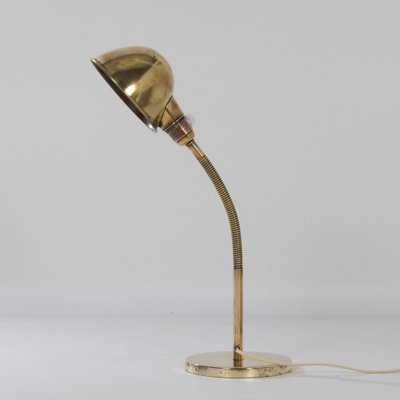 Bronzed Copper Model No. 15 Desk Lamp by H. Busquet for Hala, 1930s-ZT-1297597