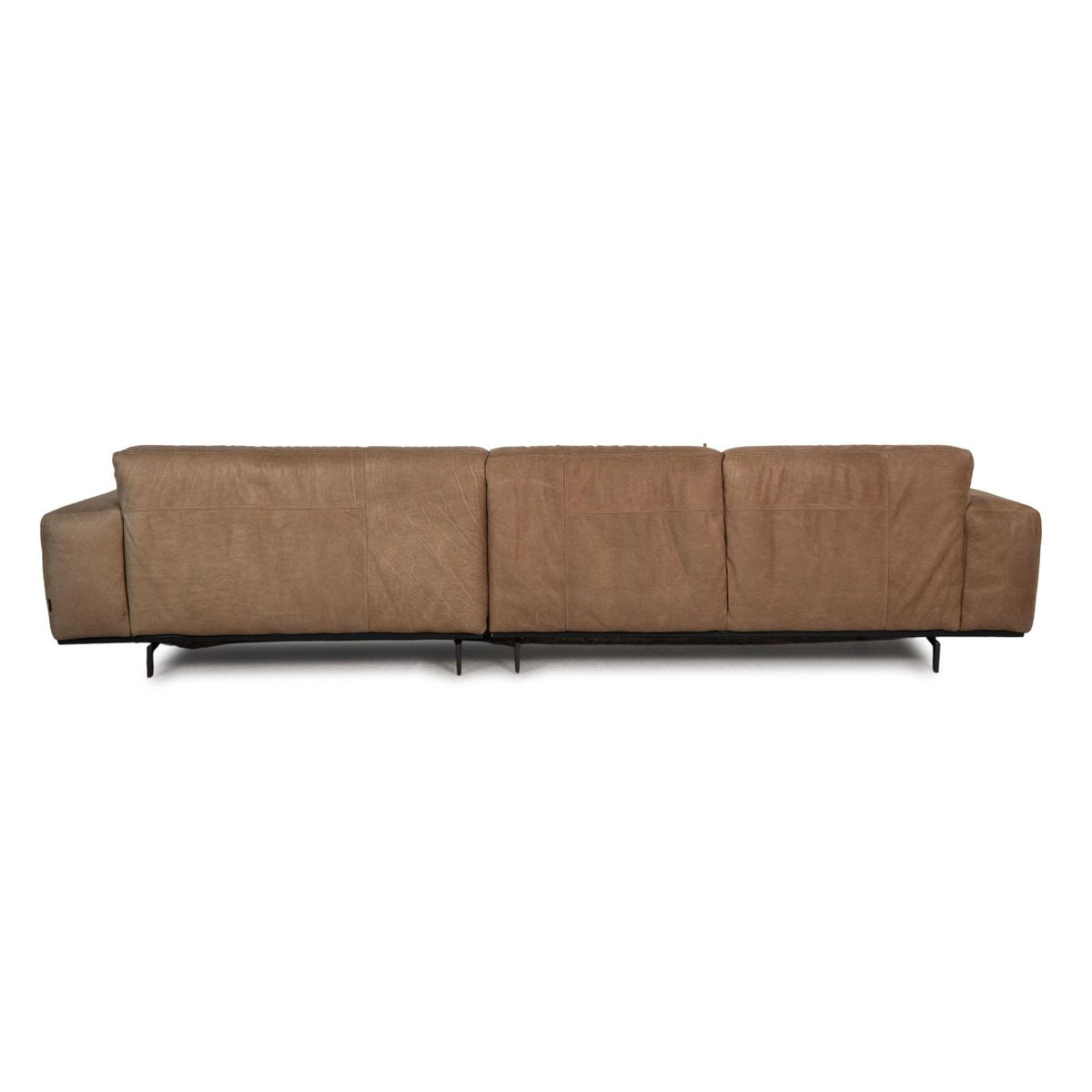 Brow Leather Sofa Corner Sofa by Tommy M for Machalke