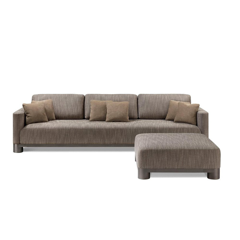 Brown 3-Seater Sofa