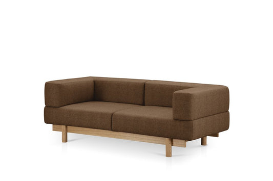 Brown Alchemist Two-Seater Sofa by etc.etc. for Emko