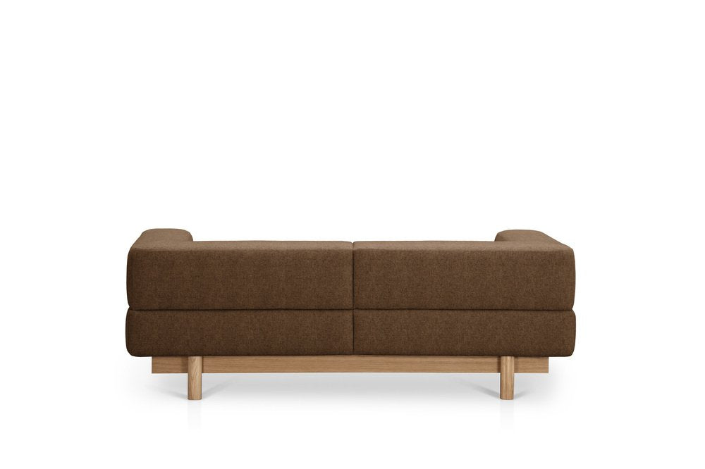 Brown Alchemist Two-Seater Sofa by etc.etc. for Emko