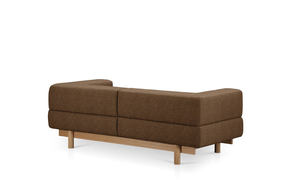 Brown Alchemist Two-Seater Sofa by etc.etc. for Emko