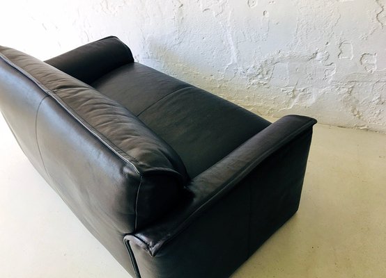 Brown Buffalo Leather Sofa, 1970s-PW-2022864