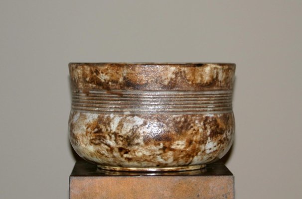 Brown Ceramic Bowl by Alexander Kostanda-TEP-1234612