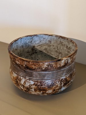 Brown Ceramic Bowl by Alexander Kostanda-TEP-1234612