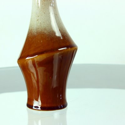 Brown Ceramic Vase by Ditmar Urbach, Czechoslovakia, 1960s-UL-1742110