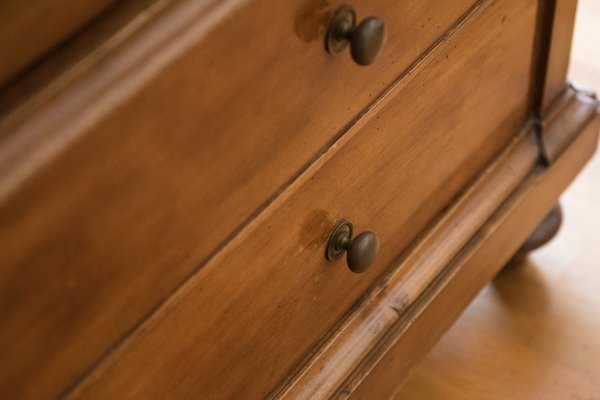 Brown Chestnut Wardrobe, 1890s-NZV-2008422