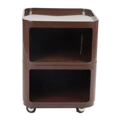 Brown Componibili Cabinet by Anna Castelli Ferrieri for Kartell-XMR-1111854