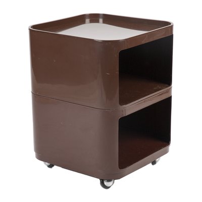 Brown Componibili Cabinet by Anna Castelli Ferrieri for Kartell-XMR-1111854