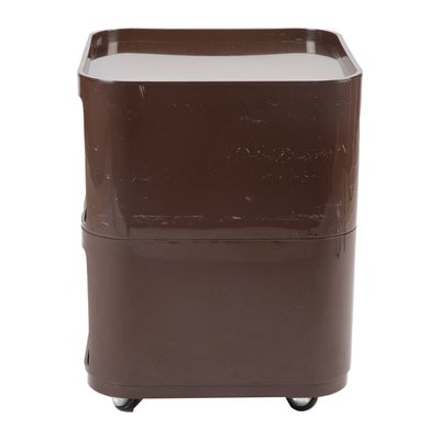 Brown Componibili Cabinet by Anna Castelli Ferrieri for Kartell-XMR-1111854