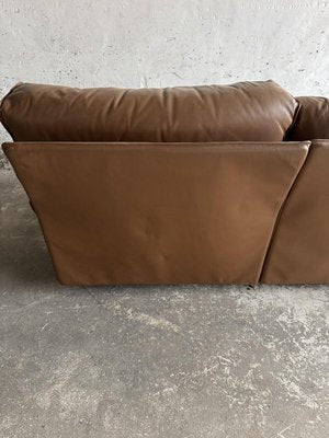 Brown Leather 3-Seater Sofa from Brunati-PDG-2027313