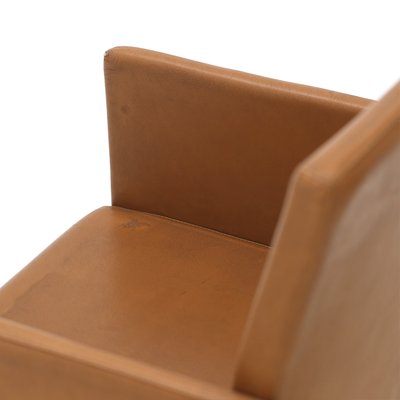 Brown Leather Armchair, 1970s-EZ-1173093