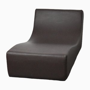 Brown Leather Chaise Longue from Viccarbe, Spain-QLP-1821995