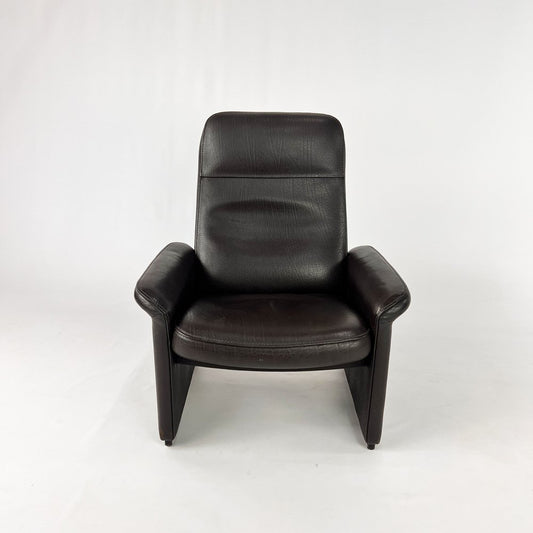 Brown Leather Ds50 Lounge Chair from de Sede, 1980s