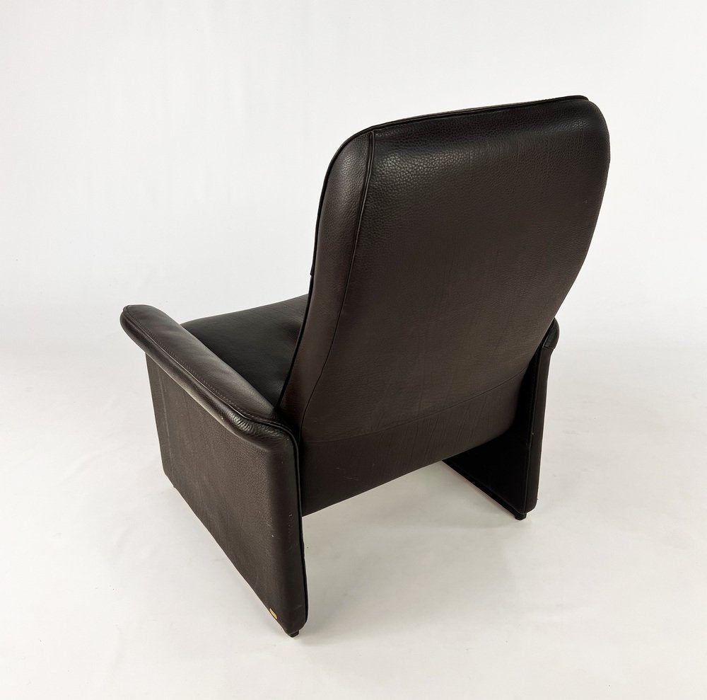 Brown Leather Ds50 Lounge Chair from de Sede, 1980s