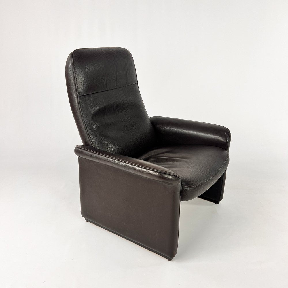 Brown Leather Ds50 Lounge Chair from de Sede, 1980s