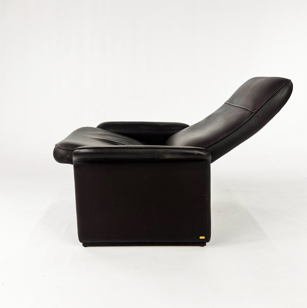 Brown Leather Ds50 Lounge Chair from de Sede, 1980s