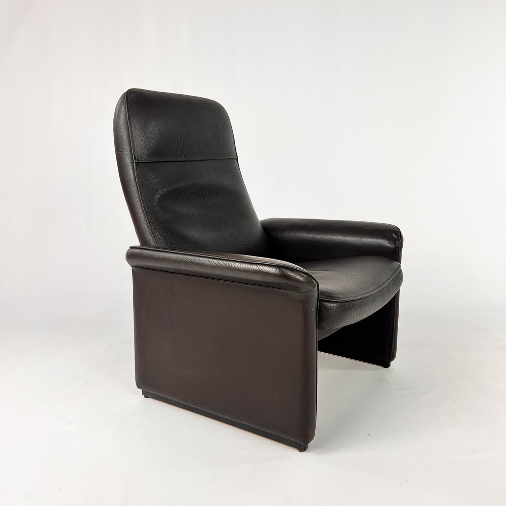 Brown Leather Ds50 Lounge Chair from de Sede, 1980s