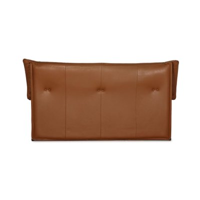 Brown Leather Lauriana 2-Seat Couch by Tobia Scarpa for B&B Italia-RQW-1122540